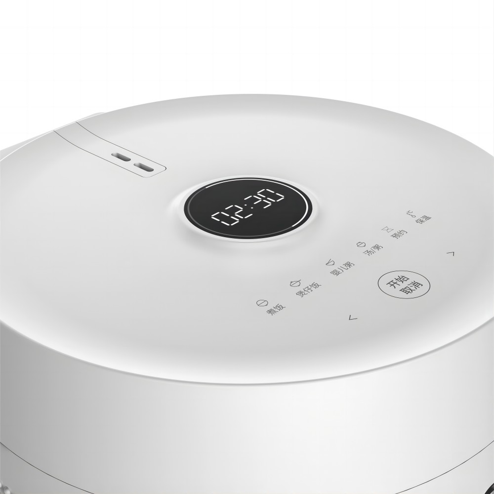 Cuociriso da 4 tazze con display intuitivo e controlli touch screen