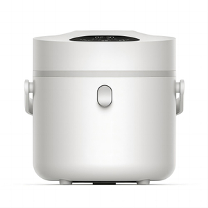 2 kopper Mini Smart riskoker med b&aelig;reh&aring;ndtak