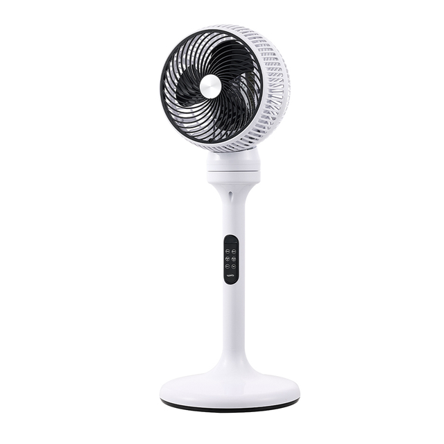 Ventilador de circulaci&oacute;n interior alto con rotaci&oacute;n en forma de ocho y base resistente