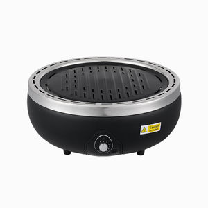 Barbacoa de carb&oacute;n sin humo para exteriores, port&aacute;til, alimentada por USB, de bajo voltaje